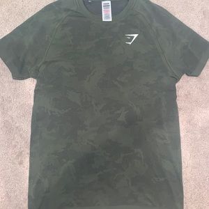 Mens gymshark short sleeve shirt